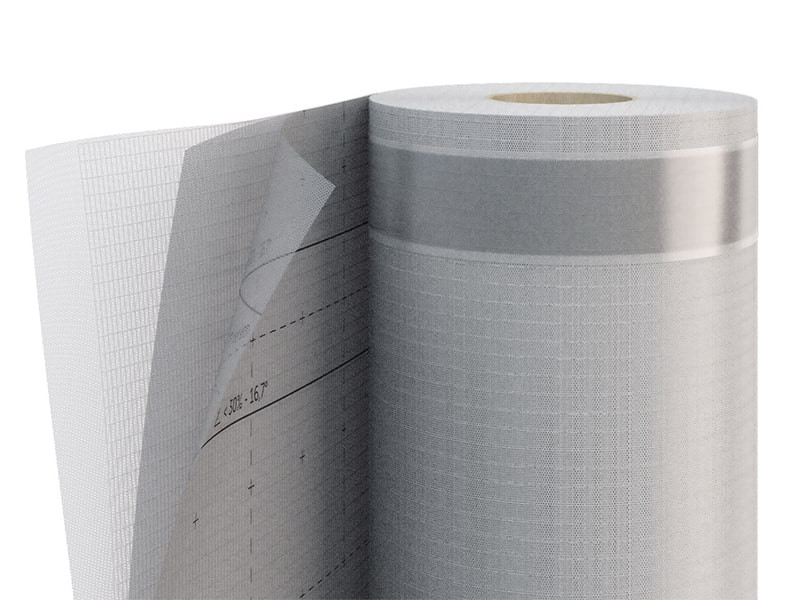 membrane à diffusion variable avec trame de renfort
