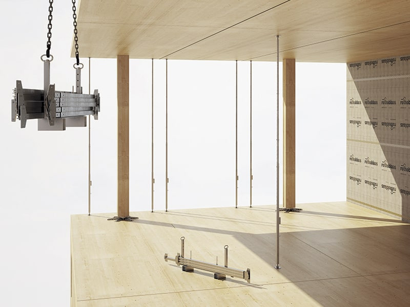 application-support-durant-l'assemblage-des-maisons-en-bois-giraffe