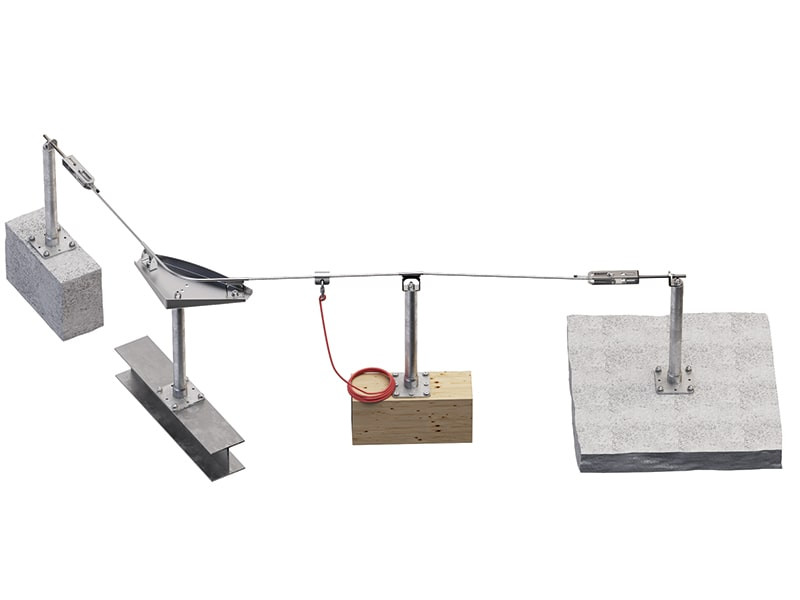 ligne-de-vie-sur-support-en-acier-inoxydable-pour-toitures-en-bois,-acier-ou-béton