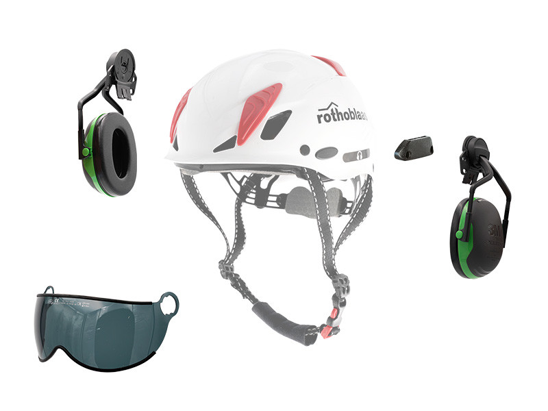 casque pour travaux en hauteur chantiers ou zones industrielles