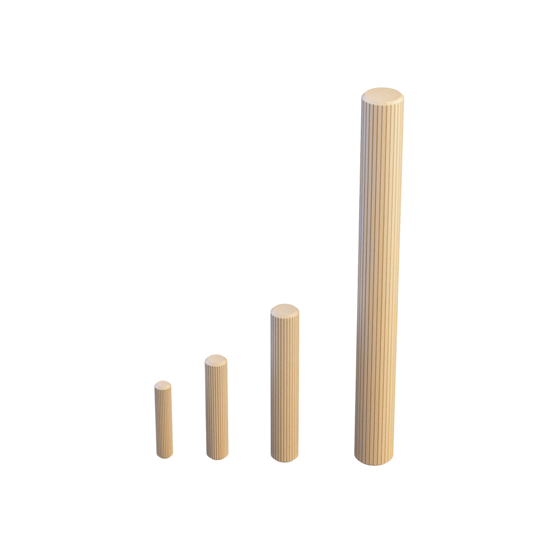 Meprotal Lot De 20 Bobines Vides En Bois Pour Travaux Manuels Et