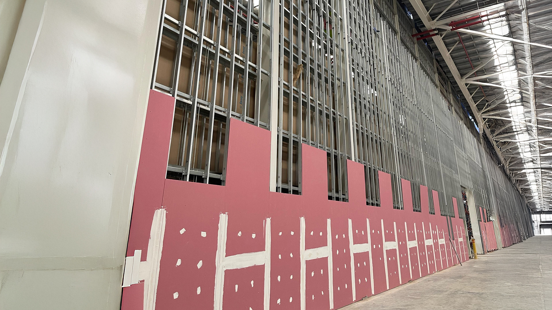 Esempio di facciata acciaio